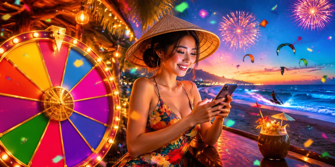 Hoạt động rút thăm may mắn tại Mũi Né